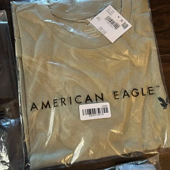 Lot of 6! American Eagle Outfitters Short Sleeve Tees - Assorted Colors. - Picture 2 of 7